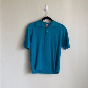 Teal Polo Shirt Youth XL